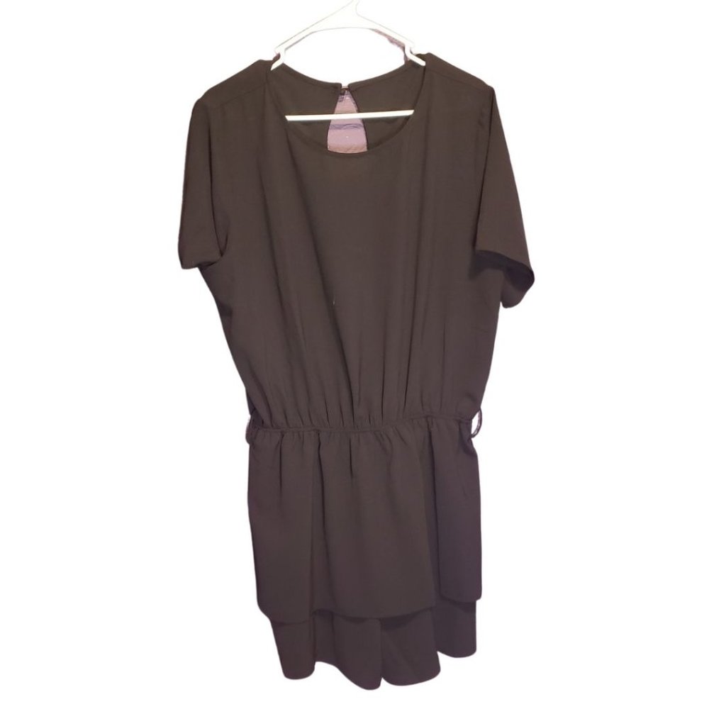 Unknown brand black XXL romper